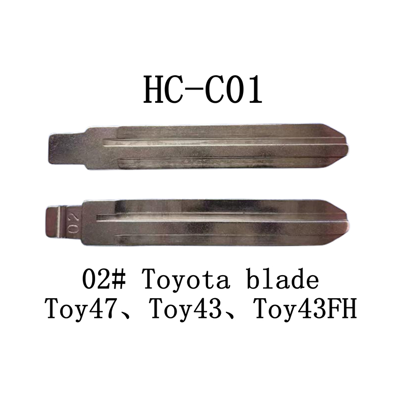 HC-C01 KD Flip Key For 02# Toyota Blade Toy43 Toy47 Toy43FH
