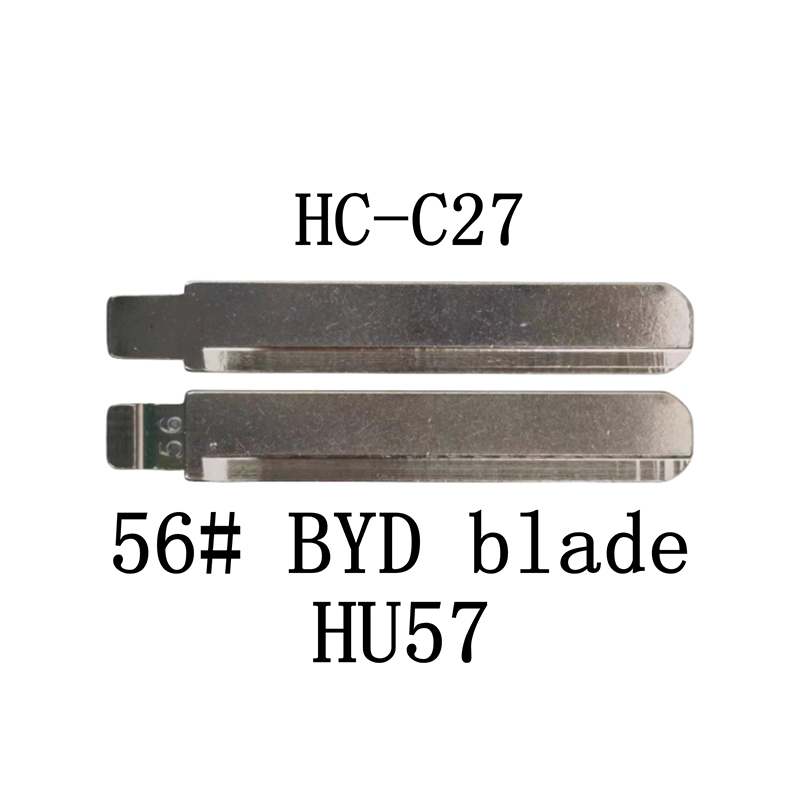 HC-C27 KD Flip Key For 56# BYD Blade HU57